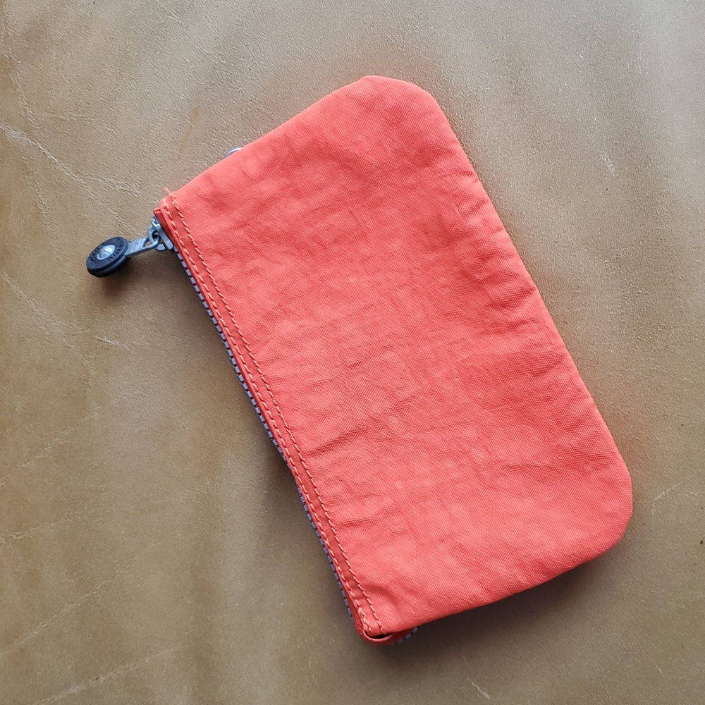 Kipling Orange Wallet Pouch - Picture 2 of 7
